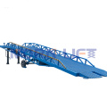 6 ton capacity mobile hydraulic loading unloading dock ramp slop warehouse container yard ramp for forklift